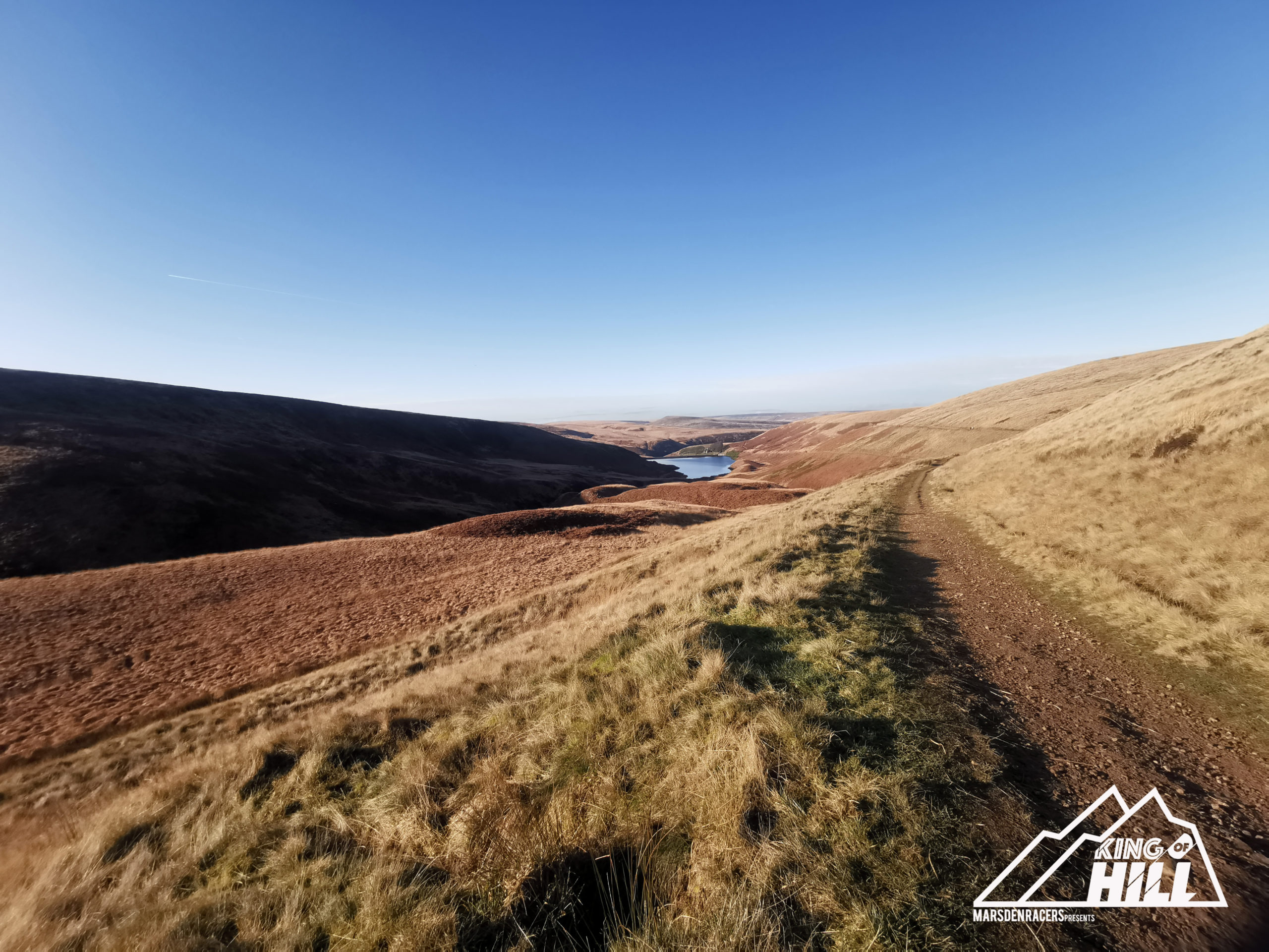 King of the Hill Course Route in Marsden
