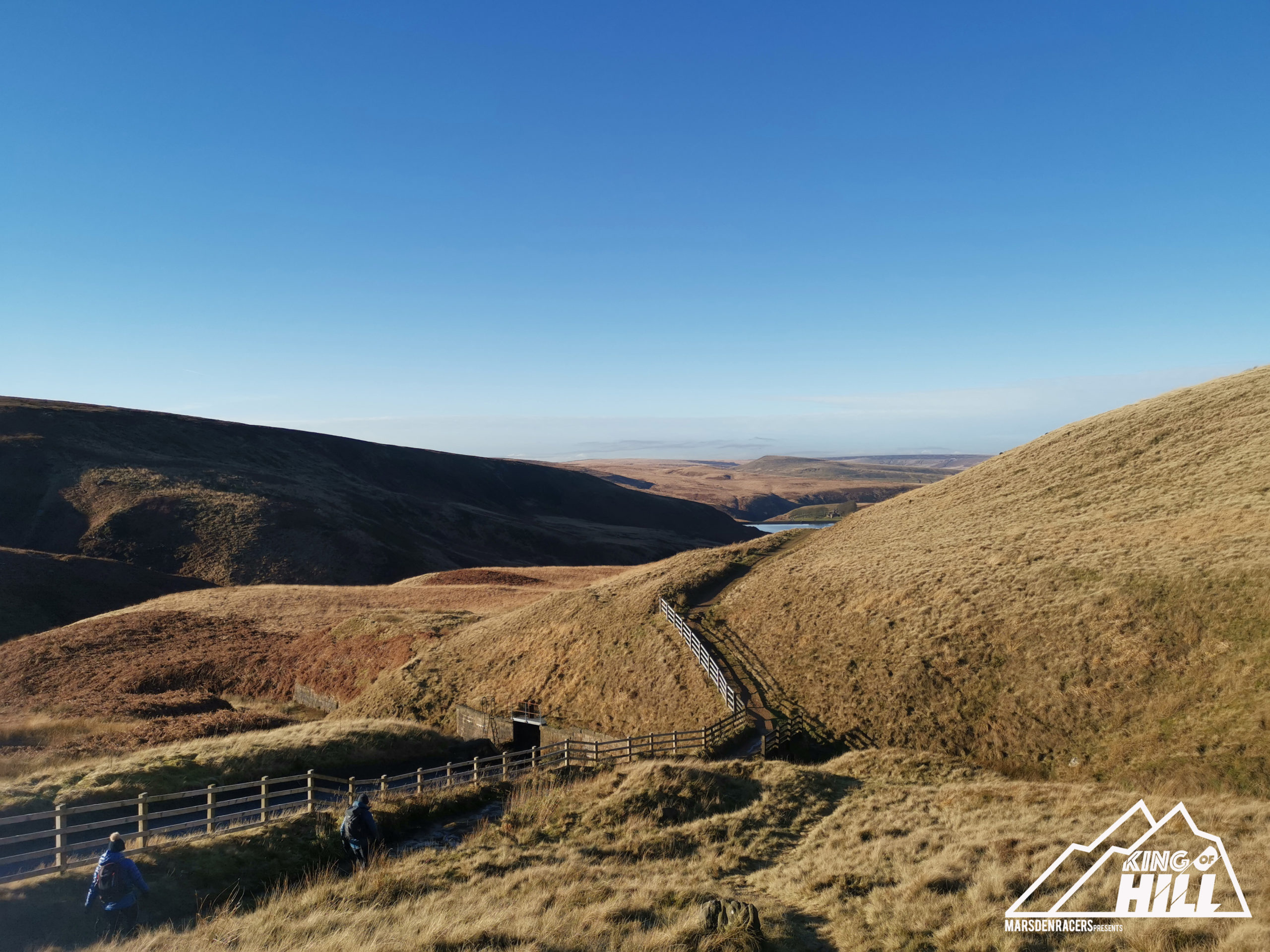 King of the Hill Course Route in Marsden